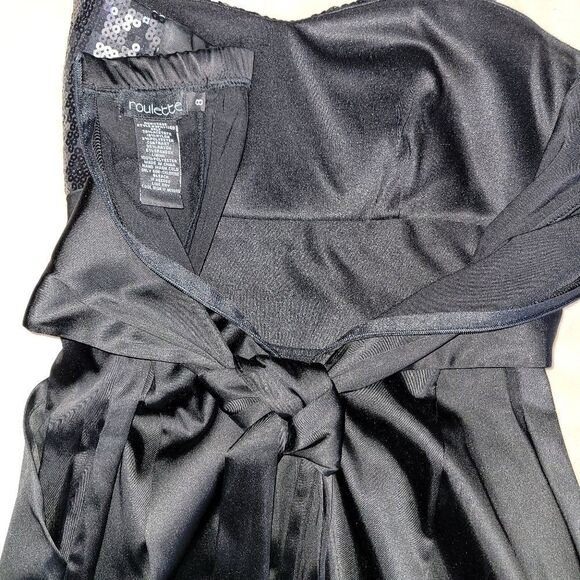 Roulette Mini Sequin Dress Homecoming Prom Formal Size 8 - Picture 3 of 6